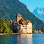 switzerland lake castle