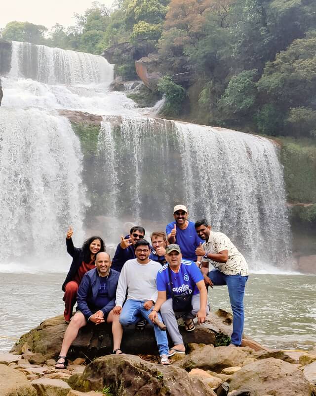 waterfall group travel