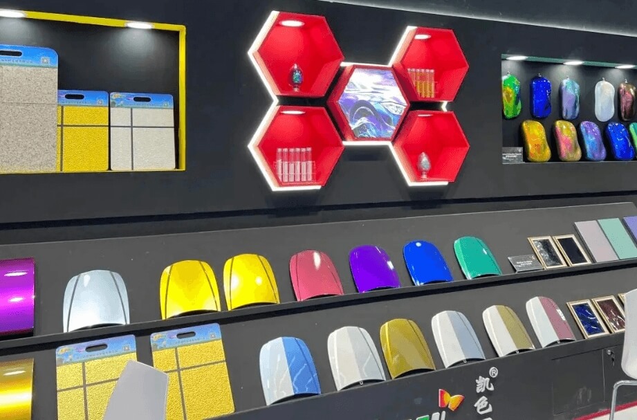 chinacoat 2026 hexagonal display