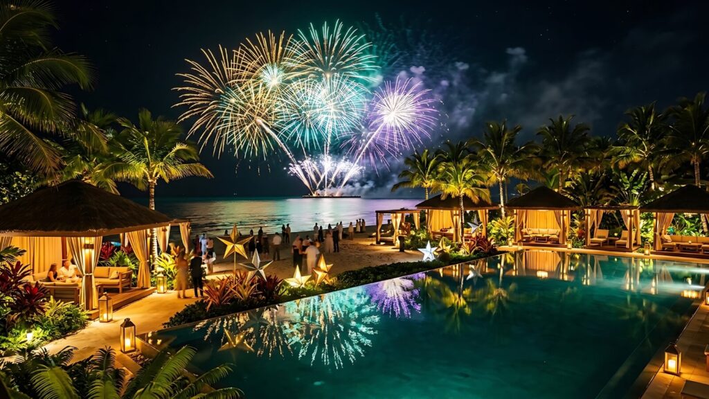 maldives luxury new year